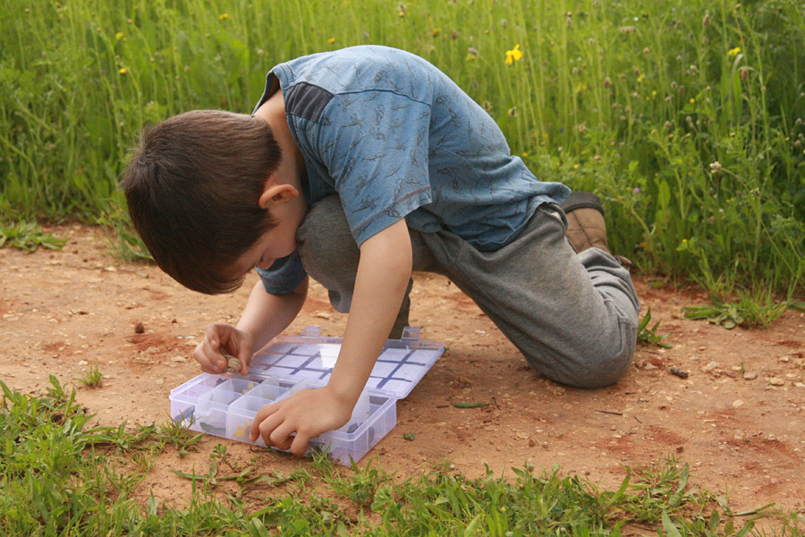 משחק עם ילדים בטבע | יצירה עם ילדים בטבע | פעילות עם ילדים בטבע | חפש את המטמון בטבע | בלוג "סימני דרך" | naamasimanim.co.il